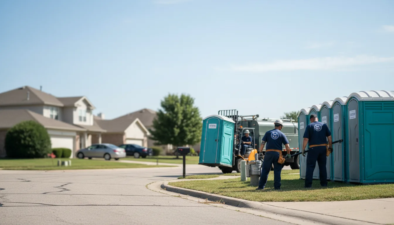 Porta Potty Rental in Feesburg, OH near me